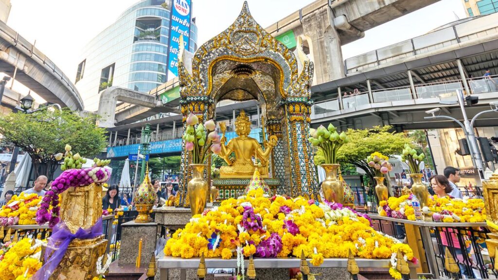 Đền Phật Bốn Mặt San Phra Phrom Thái lan