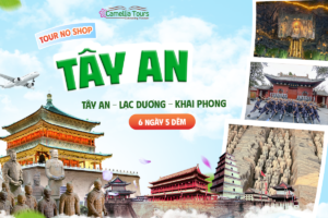 TÂY AN – LẠC DƯƠNG – KHAI PHONG – NO SHOPPING
