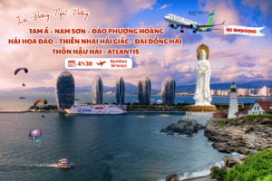 HÀ NỘI – TAM Á – TRUNG TÂM PHẬT GIÁO NAM SƠN – ĐẢO PHƯỢNG HOÀNG – ĐẠI ĐÔNG HẢI –  THÔN HẬU HẢI – THỦY CUNG ATLANTIS