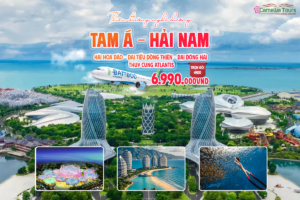 HÀ NỘI – TAM Á – TRUNG TÂM PHẬT GIÁO NAM SƠN – ĐẠI TIỂU ĐỘNG THIÊN – ĐẠI ĐÔNG HẢI –  TRUNG TÂM Y HỌC CỔ TRUYỀN – THỦY CUNG ATLANTIS