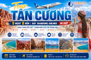 HÀ NỘI – URUMQI – KORLA – AKSU – KASHGAR – TASHKURGAN – NO SHOP